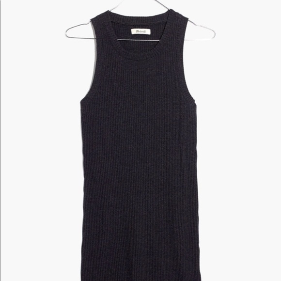 Madewell Ribbed Tank Dress - Picture 5 of 5